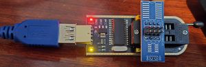 CH341A Programmer for Voltage Test